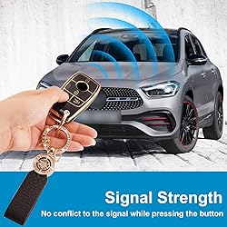 Koaudb Car Key Fob Cover Fit for Mercedes Benz A B