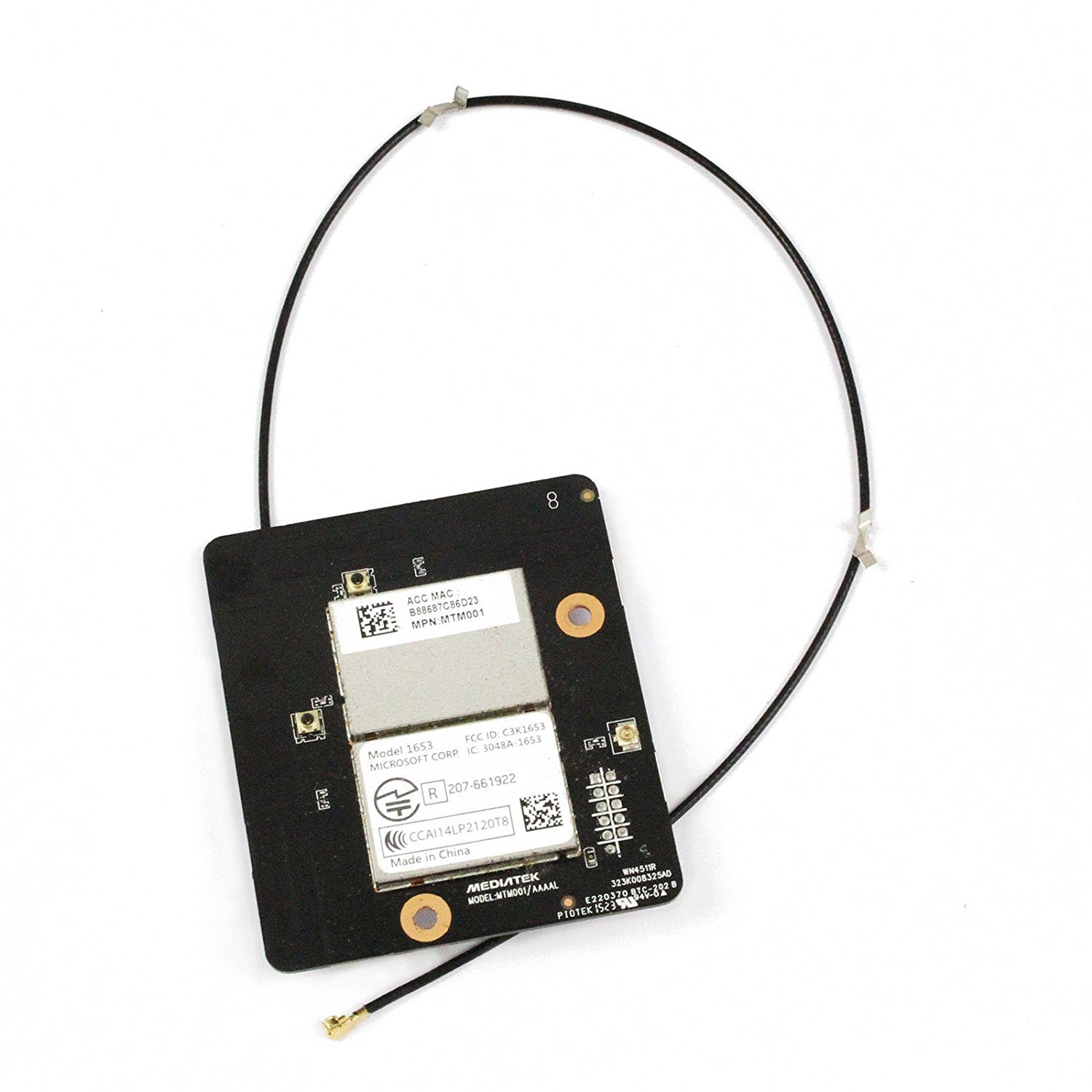 Photo 1 of Ambertown Replacement Wireless Bluetooth WiFi Card Module Board with Antenna Cable for Xbox One Pulled