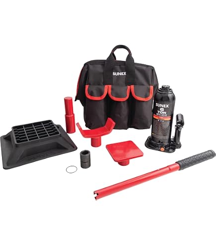 Amazon.com: Sunex 4406 Fully Welded Heavy Duty 6 Ton Bottle Jack