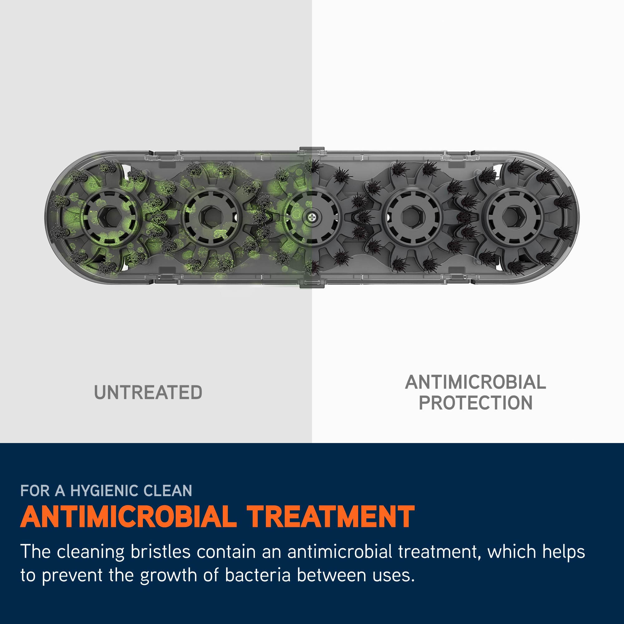 Vax SpinScrub Power Plus Carpet Cleaner Machine, Rug, Upholstery, Car, Stair Upright Shampooer Washer. Handheld Spot Cleaning, SpinScrub and Wash Tool, Solution, 1200W, Grey/Navy Blue, CDCW-SSXA