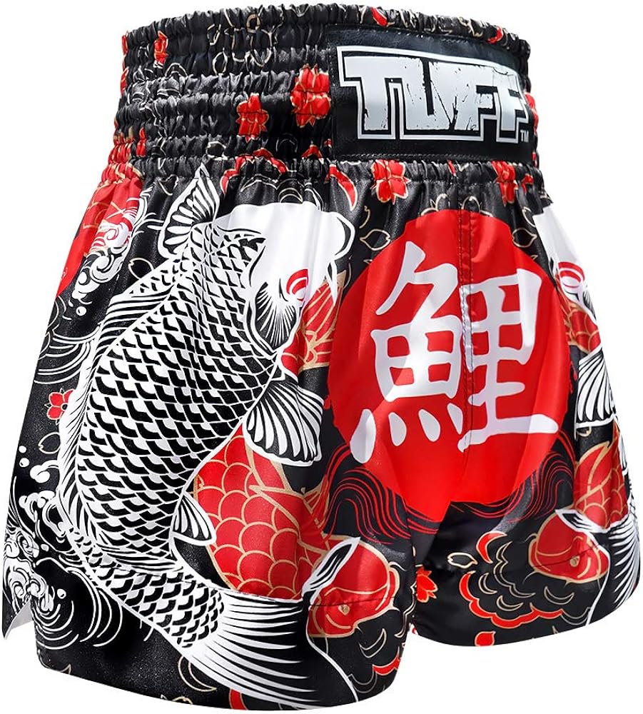 Tuff Boxing Sport Muay Thai Shorts Trunks Kick Martial Arts Training Gym Clothing : Clothing