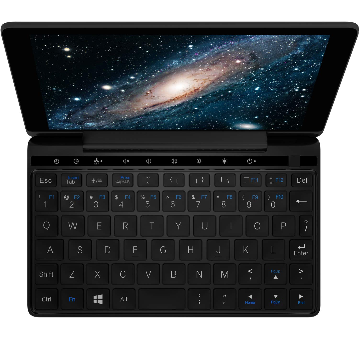 GPD Pocket 2-Amber Black-7" Touchscreen Mini Win 10