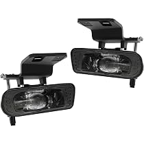 AUXBEAM DOT 60W LED Fog Lights (Pair) – Black Housing, 6000K – For Chevy Silverado / Suburban / Tahoe 1999-2006