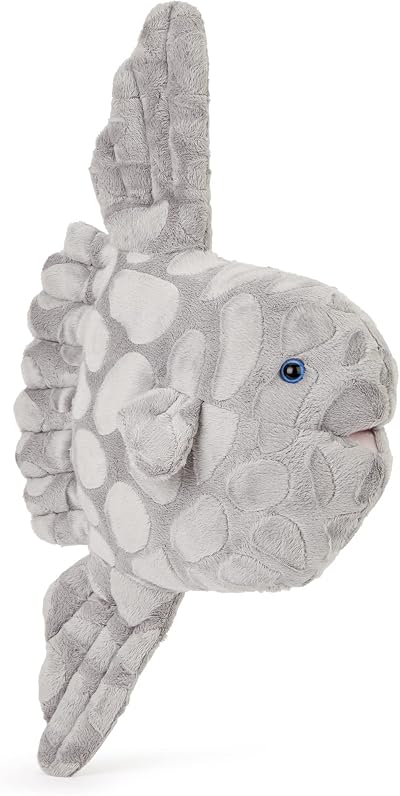 Zappi Co Plush Ocean Sunfish Safari Animals 23cm Soft Toy 100% Recycled