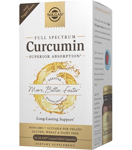 Amazon.com: Solgar Full Spectrum Curcumin - 90 LiCaps - Superior