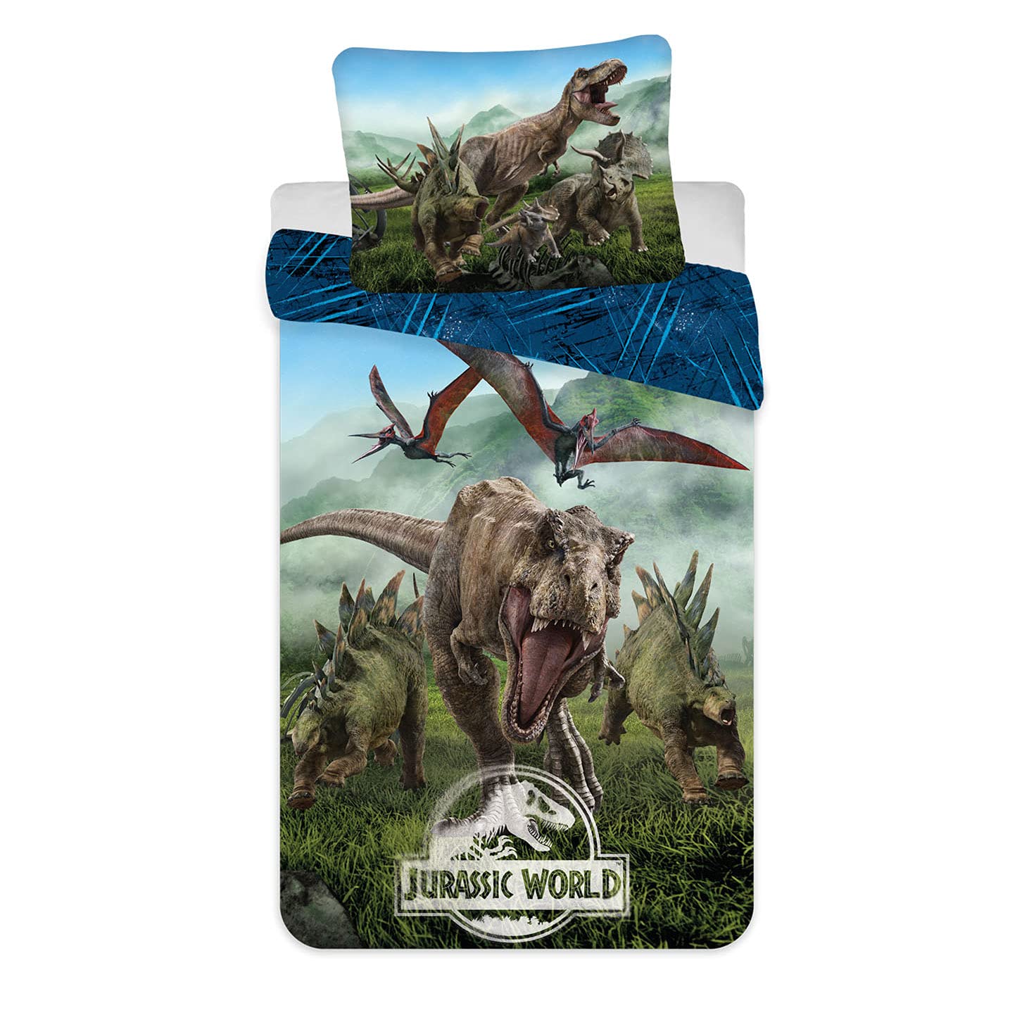 Jerry Fabrics Jurassic World Bed Linen 140 x 200 cm + 70 x 90 cm