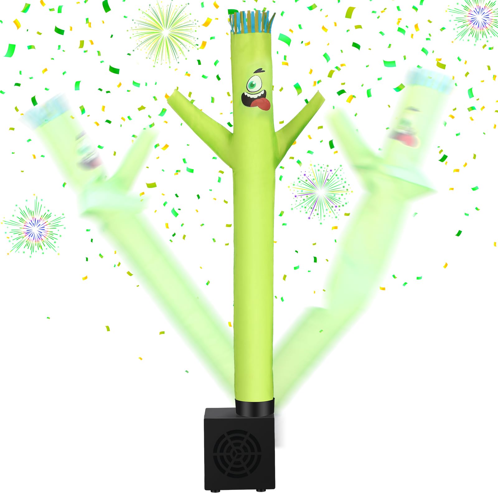 Photo 1 of Poen Mini Wacky Waving Inflatable Tube Guy for Kids Gift with Blower Gag Inflatable Tube Man Birthday Desktop Decor Dancing Blow up Man for Office Party Decor(Naughty)