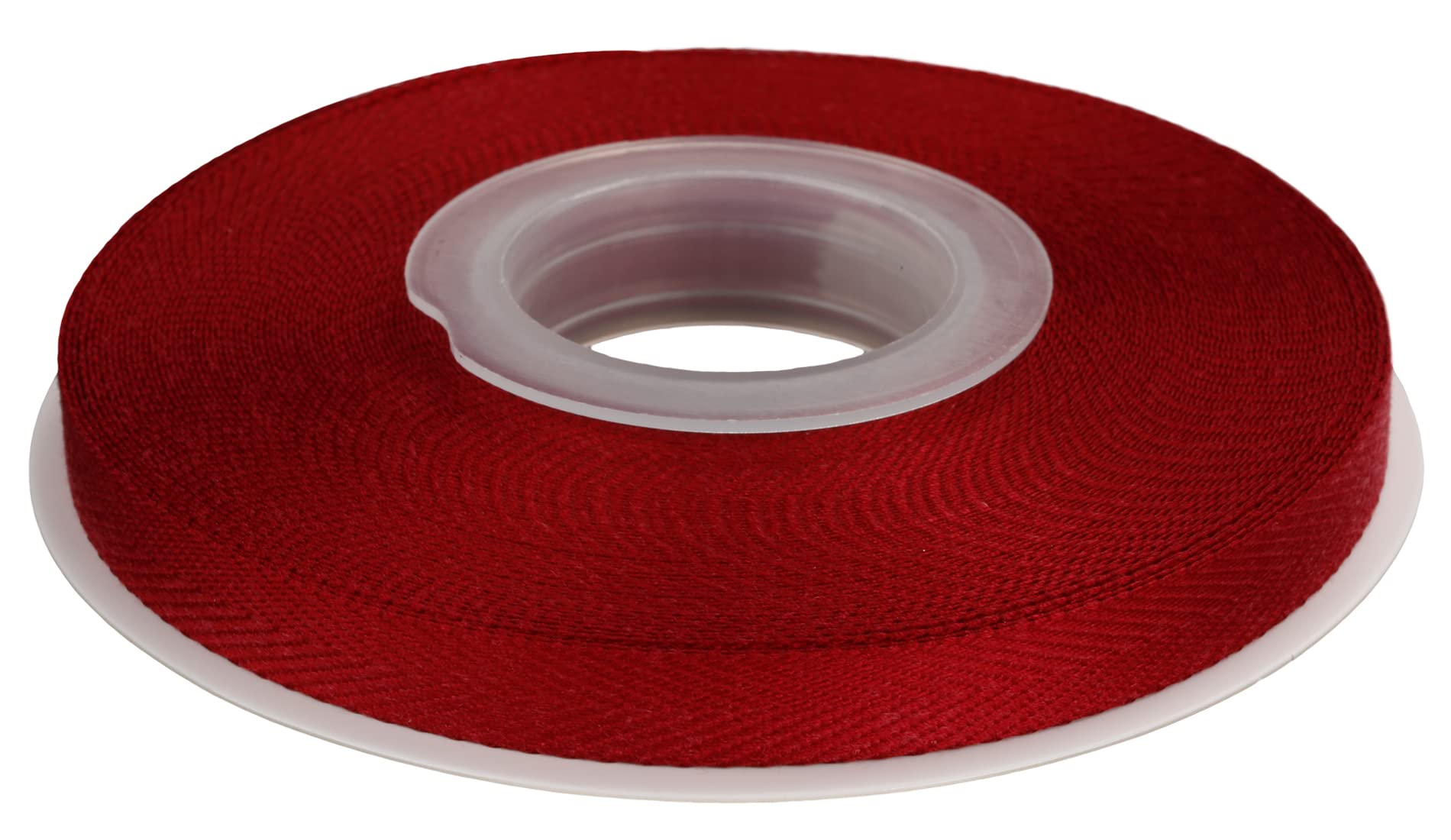 Joycrosso Herringbone Tape Twill Ribbon Soft Handle, Great for Gift Wrapping Craft Sewing, 9mm x 22 Meters - Sherry