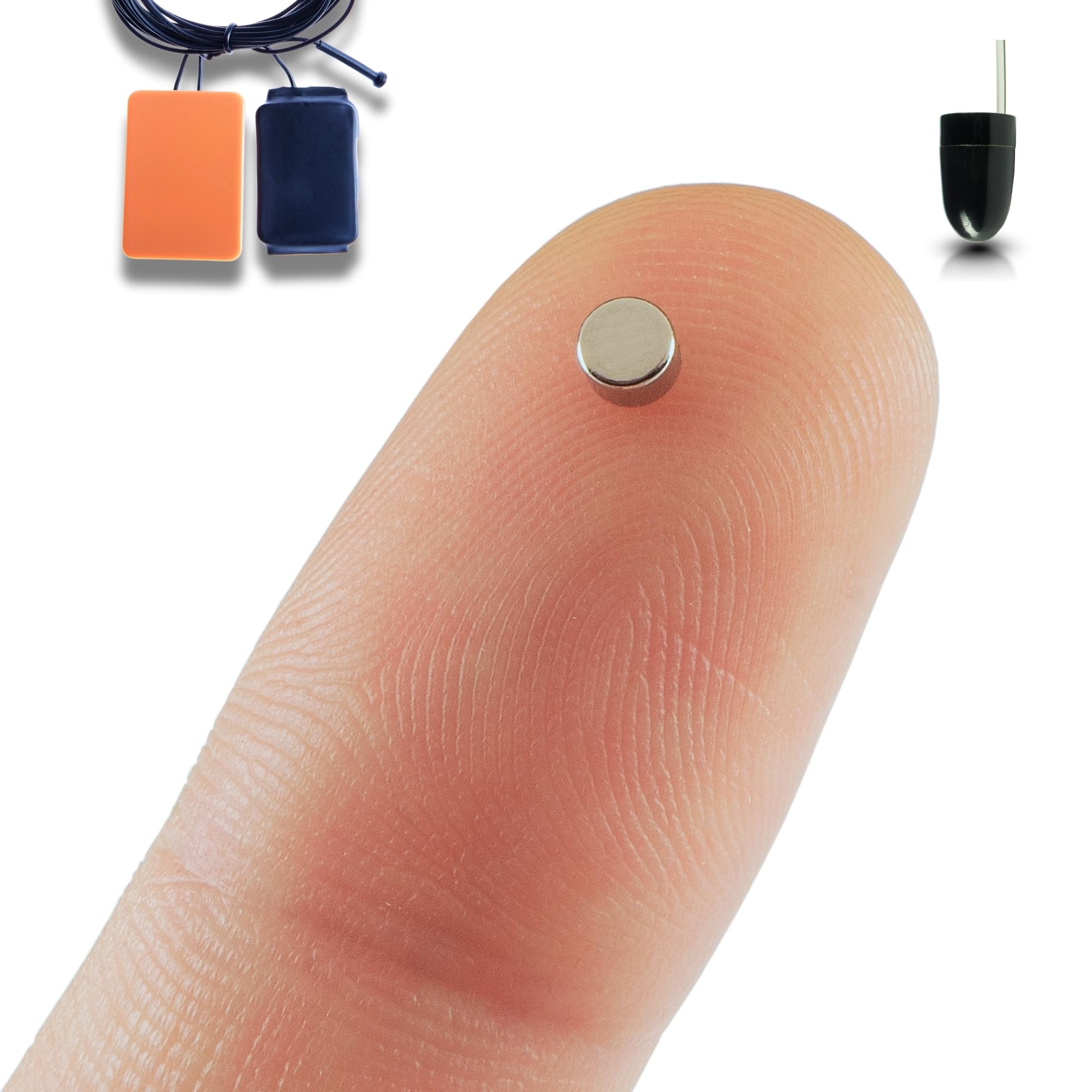 PingaOculto Spy Earpiece GSM Wireless Earphones Invisible Hidden Mini Headset Exam SIM Card Microphone - Secret Earphone Micro Listening Device Ear Cheating (Spy Earpiece Nano V6 + Vip Pro UltraMini)