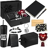 Sunnymove 10 Pcs Best Boss Gifts Set for Men, Bosses Birthday Appreciation Thank You Office Gift Set with Tumbler Wallet Bracelets Keychain for Manager Leader(Cool)