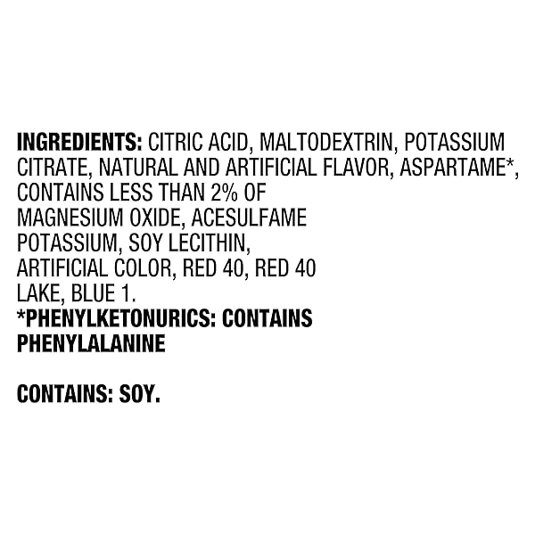 CRYSTAL LIGHT DRINK MIX, 6 PITCHER PACKETS, FOR FLAVORFUL HYDRATION AND SHAREABLE REFRESHMENT, STRAWBERRY ORANGE BANANA ARTIFICIAL FLAVOR, ZERO SUGAR, LOW CALORIE, 2.4 OZ