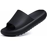 Comwarm Cloud Slide Sandals for Women Men Ultra Comfort Recovery Pillow Slippers Soft Summer Beach Shoes with Low Arch Support
