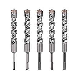 5 Pack 15/32 inch X 8.26 inch SDS Plus Rotary