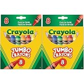 Crayola 52-0389 Crayons Jumbo, Pack of 2
