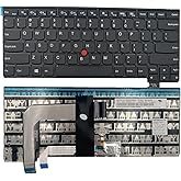 Siakoocty Laptop Replacement US Layout with Pointer Keyboard for Thinkpad T460s T470s S2 01EN682 01EN723 FRU00PA547 00PA465 00PA474 00PA464 00PA544