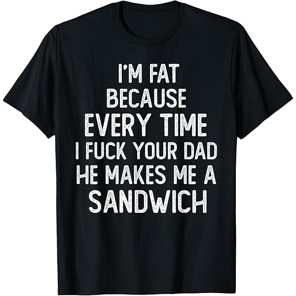 T-shirt Uomo 100% Cotone Be Nice To Fat People - Scritta Ironica, Nera, Taglie S-3XL