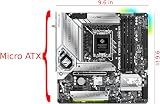ASRock B760M STEEL LEGEND WIFI Micro ATX Motherboard LGA1700 DDR5 PCIe 5.0 3x view 2
