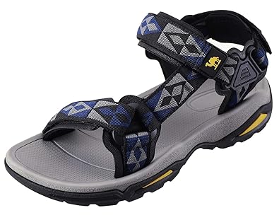 CAMEL CROWN Herren Sport Outdoor Sandalen Sommer Verstellbare Rutschfeste Bequeme Männer Trekkingschuhe Wanderschuhe Sandale 