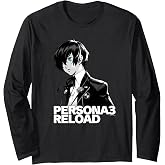 Persona 3 Reload Protagonist Status Screen image (Dk) ATLUS Long Sleeve T-Shirt