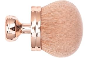BABYSHEEP Extra Large Body Makeup Brush for Self Tanner,Leg Makeup & Bronzer, Suncreen Brush Applicator, 3 inch Wide Kabuki Foundation Brush, Oval Face Makeup Brush with Drawstring Bag (Rose Gold)