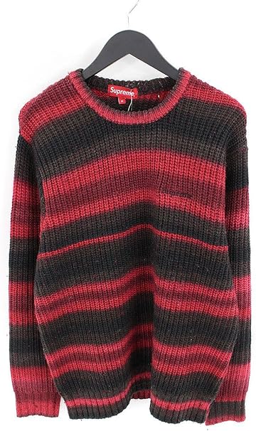 supreme ombre stripe sweater