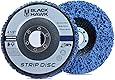 BHA Easy Strip Discs Clean and Remove Paint, Rust and Oxidation 4-1/2” x 7/8” - 5 Pack