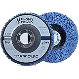 BHA Easy Strip Discs Clean and Remove Paint, Rust and Oxidation 4-1/2” x 7/8” - 5 Pack