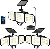 CEOTIS Solar Outdoor Lights, 243 LED 3500LM Motion