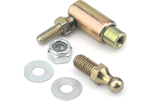 GGTE Throttle Disconnect, Quick Release Ball Joint, 10-32 In Female Thread, Throttle Cable Ball End, Steel Carburetor Linkages