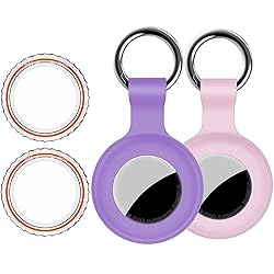 2Pack,Compatible with Airtag Holder Case with