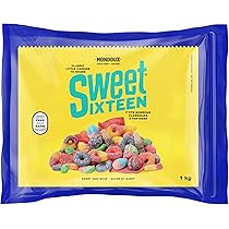 Sweet Sixteen CLASSIC SWEET & SOUR Candy Mix - Assorted Flavorful