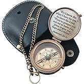 A S Handicrafts For I Know The Plans Engraved Compass For Confirmation Gifts, Baptism Gifts, Best Easter, Christian Gifts For Men, Catholic Gifts, Birthday Gifts, s Jeremiah 29 11