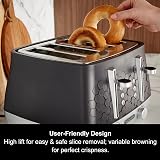 Morphy Richards Cassini 4-Slice Toaster Moonless Night Black 800W 6 Power Levels view 3