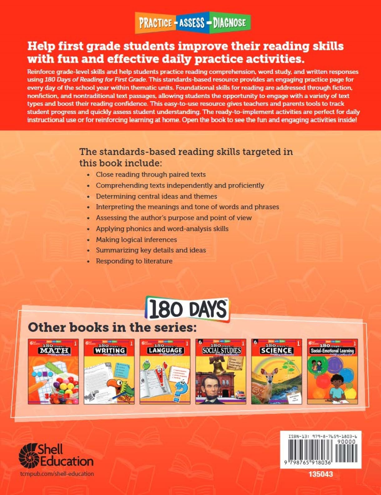 180 Days™: Reading for 1st Grade 2nd Edition Practice Workbook for Classroom and Home, Cool and Fun Practice Created by Teachers (180 Days of Practice) 180 Days™: Reading for 1st Grade 2nd Edition Practice Workbook for Classroom and Home, Cool and Fun Practice Created by Teachers (180 Days of Practice) Perfect Paperback Kindle