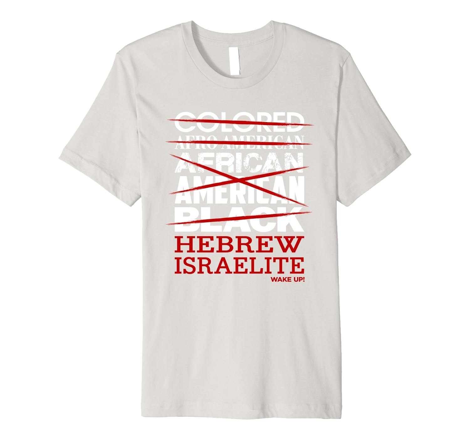 Hebrew Israelite T-Shirt I'm Not Colored African American-ANZ