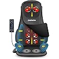 Snailax Shiatsu Neck Back Massager with Heat, Massage Chair Pad with Compression, Full Body Chair Seat Massager for Neck, Back and Shoulders, Gifts for Men, Women