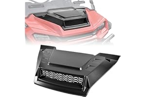 POKIAUTO Hood Scoop for Honda Pioneer 1000 3P 5P 6P 2016+, Front Hood Cover Air Intake Kit with Mesh Grille for Honda Pioneer 1000-3 1000-5 1000-6 2016-2025 Accessories