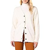 Amazon Essentials Women's V-Neck Midweight Relaxed-Fit Cardigan Sweater