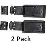 JSP Manufacturing Aftermarket Truck Rear Sliding Glass Window Replacement Latch/Lock Compatible with Dodge RAM 1500/2500 / 35