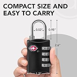 Desired Tools TSA Locks for Luggage, 2-Pc Durable