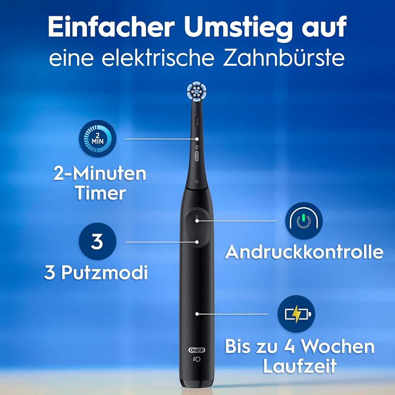 iO Series 2 Elektrische Zahnbürste, Schwarz