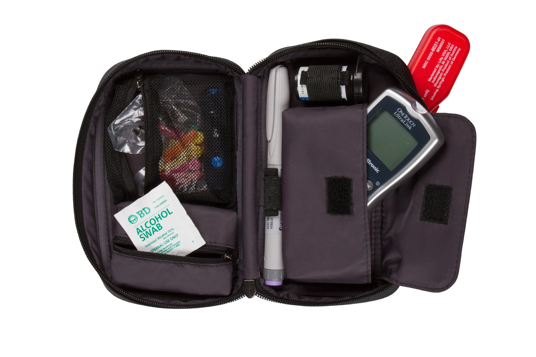 Myabetic Kamen Diabetes Organizer For Glucose Monitoring Tools
