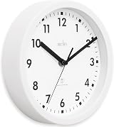 Acctim Nardo 20cm Radio Controlled Wall Clock UK MSF Atomic Time view 3