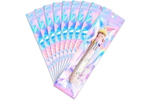 ANZNKU 50 Pcs 2.4" x 9" Pen Bags Holographic Bags Pen Packaging Bags Resealable Smell Proof Bags for Party Favor Food Storage, Cosmetics, Jewelry & Pen Packaging