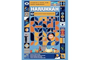 Hanukkah iSpy & Activity Book: 85+ Fun & Educational Activities for Jewish Kids