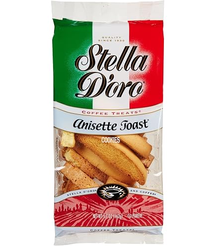 Amazon.com: Stella D'oro, Anisette Toast, 5.7oz Bag (Pack of 6) by