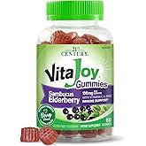 21st Century VitaJoy Sambucus Elderberry Gummies, Berry, 60 Count