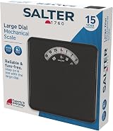 Salter Large Dial Mechanical Scale 133kg 0.5kg Precision Black view 3