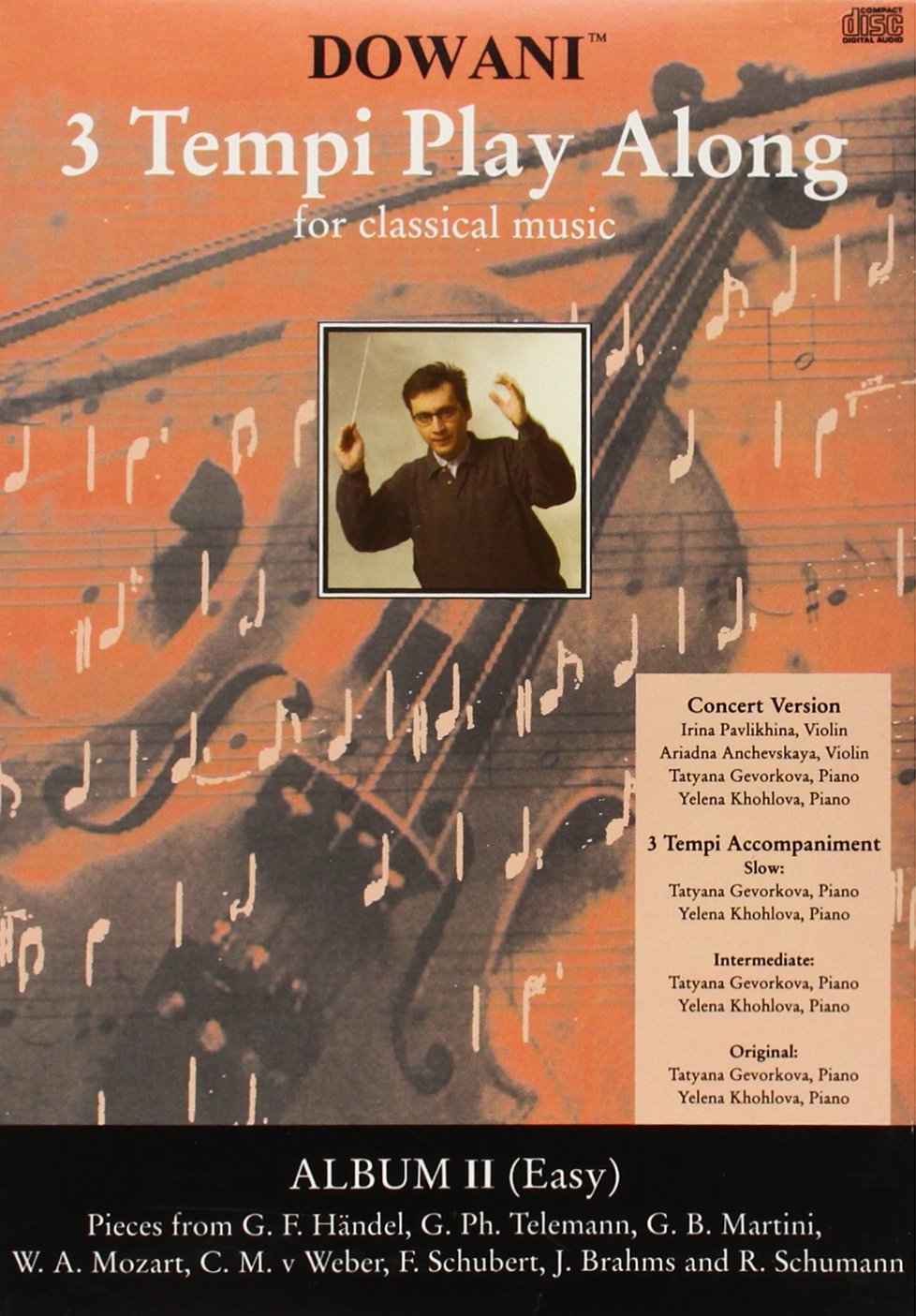 Amazon Com Album Vol Ii Easy For Violin And Piano Dowani 3 Tempi Play Along For Classical Music 9783905479119 Hal Leonard Corp Books