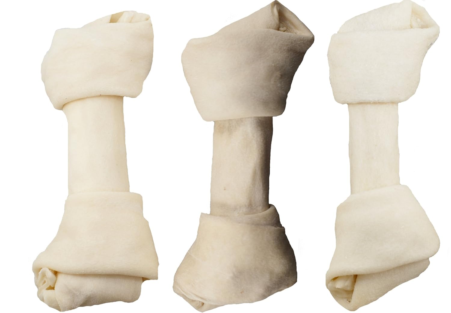 Rawhide Bones 56" 100 Natural Beef Hides Chews Dog bones from 123 Treats eBay